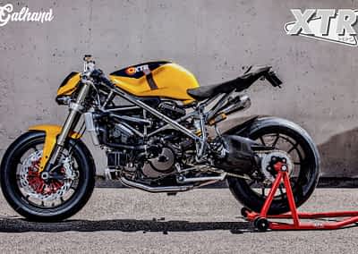 XTR Pepo Ducati 848 Cafe Racer Streetfighter Galhand 1