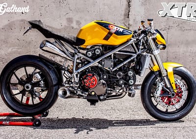 XTR Pepo Ducati 848 Cafe Racer Streetfighter Galhand 11