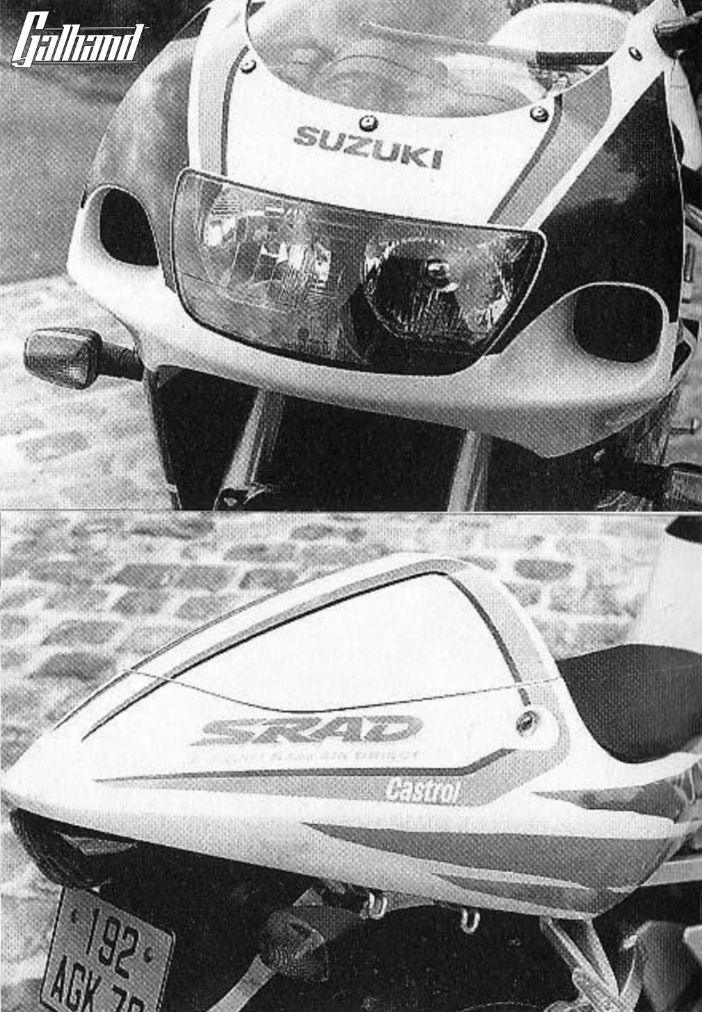 Estética Suzuki GSXR 750 SRAD 1996 - Galhand